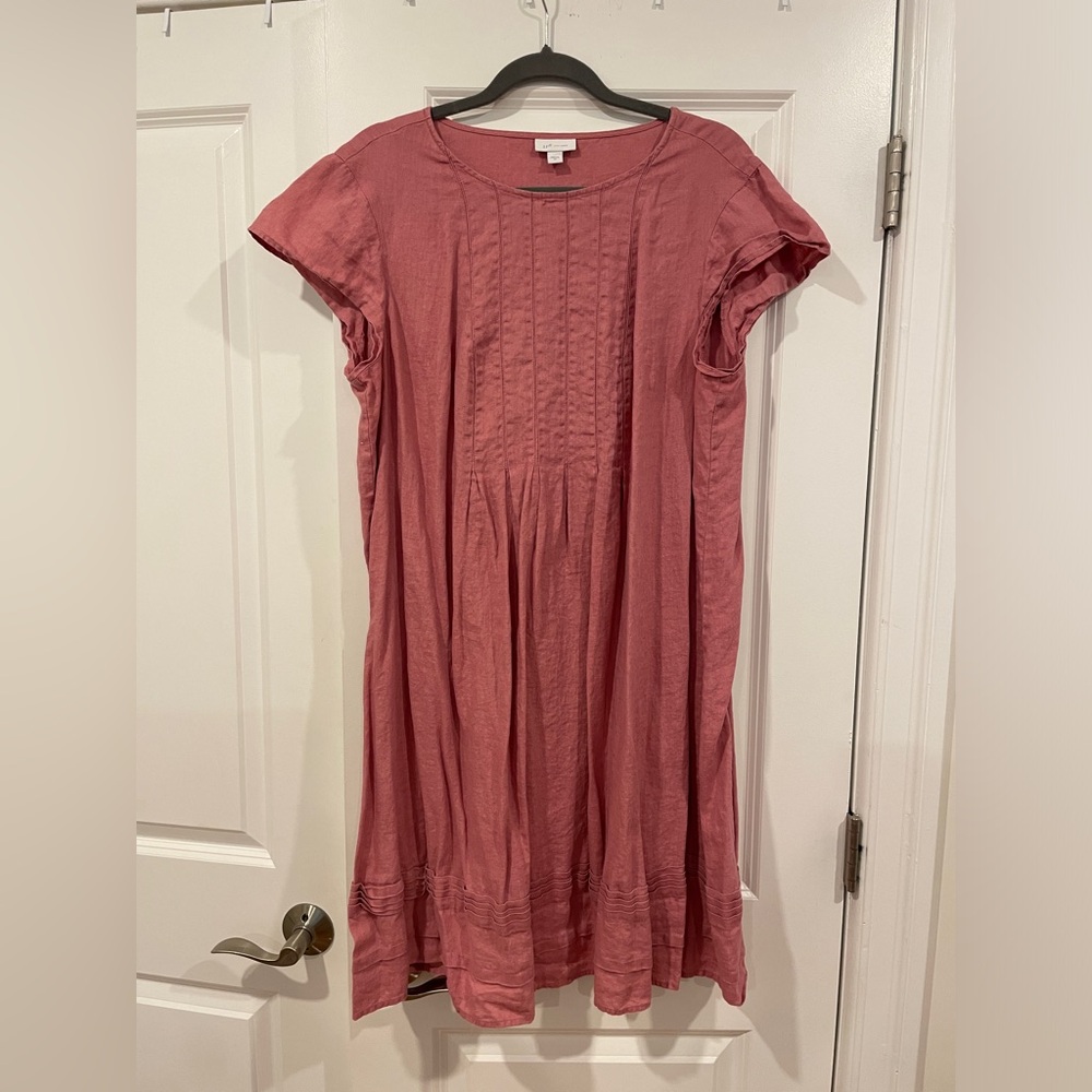 J. Jill Linen Shift Dress, Size XL